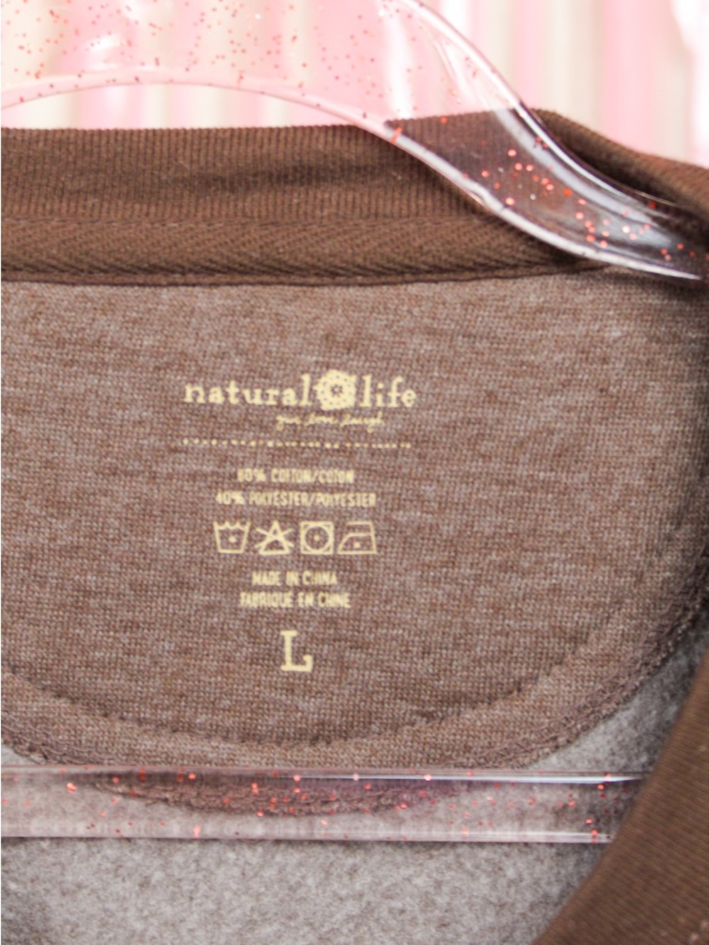 NATURAL LIFE  Crewneck SZ L - Picture 4 of 5